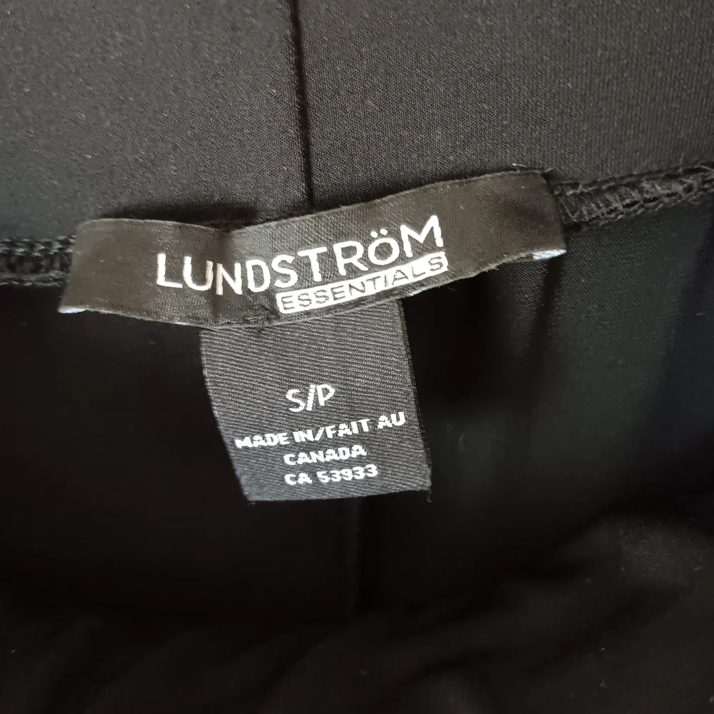 Black Wide Leg Women's Pants - Picture 2 of 3